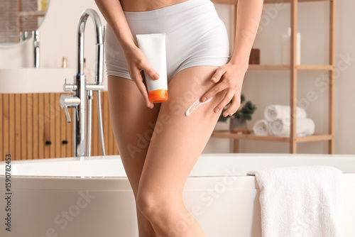 Young woman with anti-cellu...