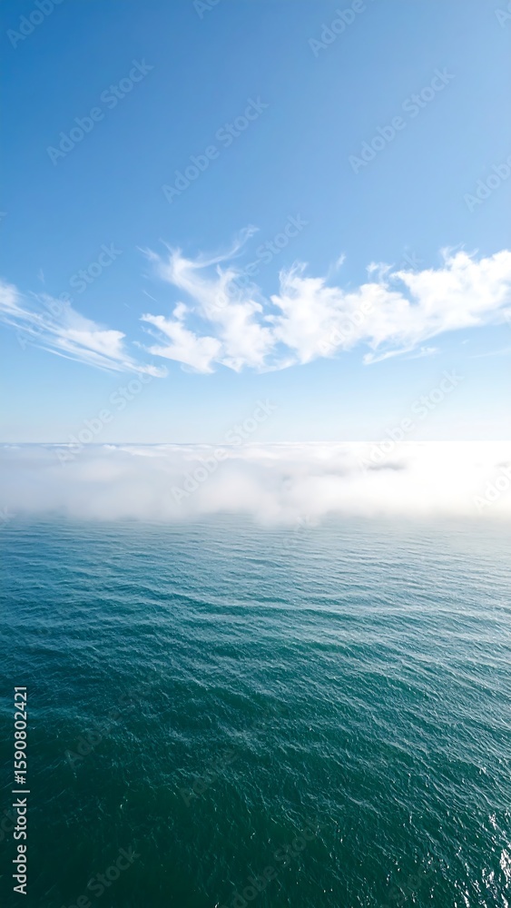 Fototapeta premium Tranquil ocean and sky