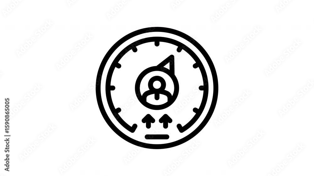 potential minimalist stroke animation potential minimalist stroke animation