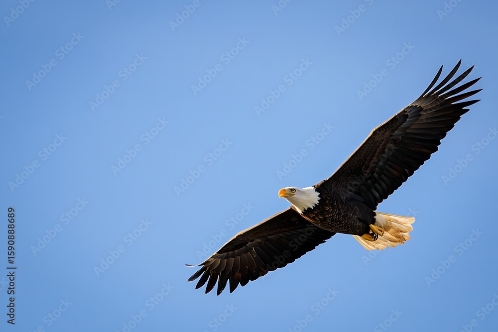 Naklejka premium eagle in flight