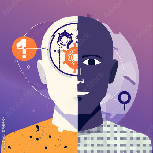 Robotics and Humanity: Visualizing the Symbiosis of People and Artificial Intelligence