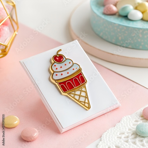 ice cream enamel