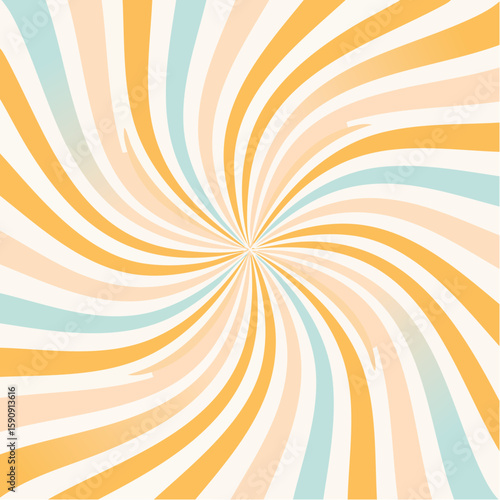 Stylish swirling pattern with flowing streaks in warm and cool shades, forming an engaging optical illusion that enhances visual appeal for posters, social media, websites, or digital artworks.
