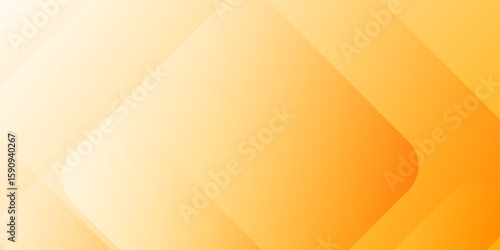 Abstract Orange Geometric Background with Rounded Shapes. Overlapping translucent boxes with curved corners in warm hues.
