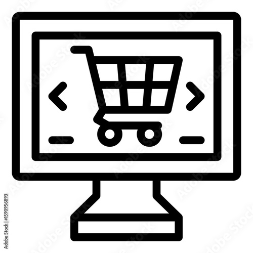 Online store icon
