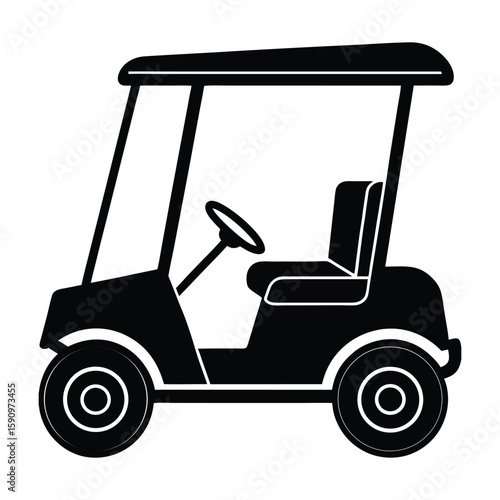 golf cart icon vector illustration.