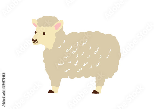 ひつじ　イラスト