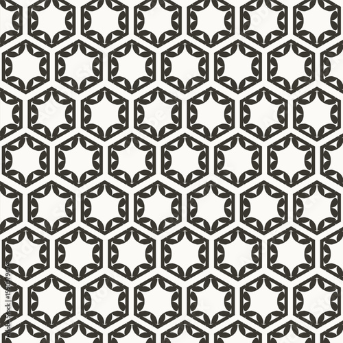 Modern stylish pattern. Regularly repeating geometrical tiles with rhombuses
