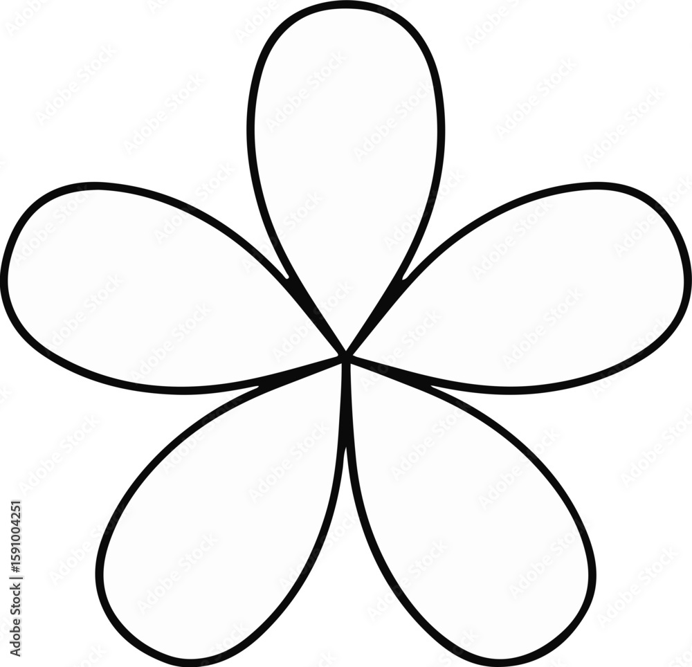 flower on white background flower on white background