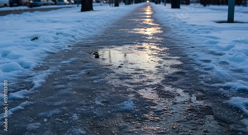 Wallpaper Mural Cartoon tree with colorful flowers blowing in the wind; vibrant, whimsical spring illustration. Torontodigital.ca