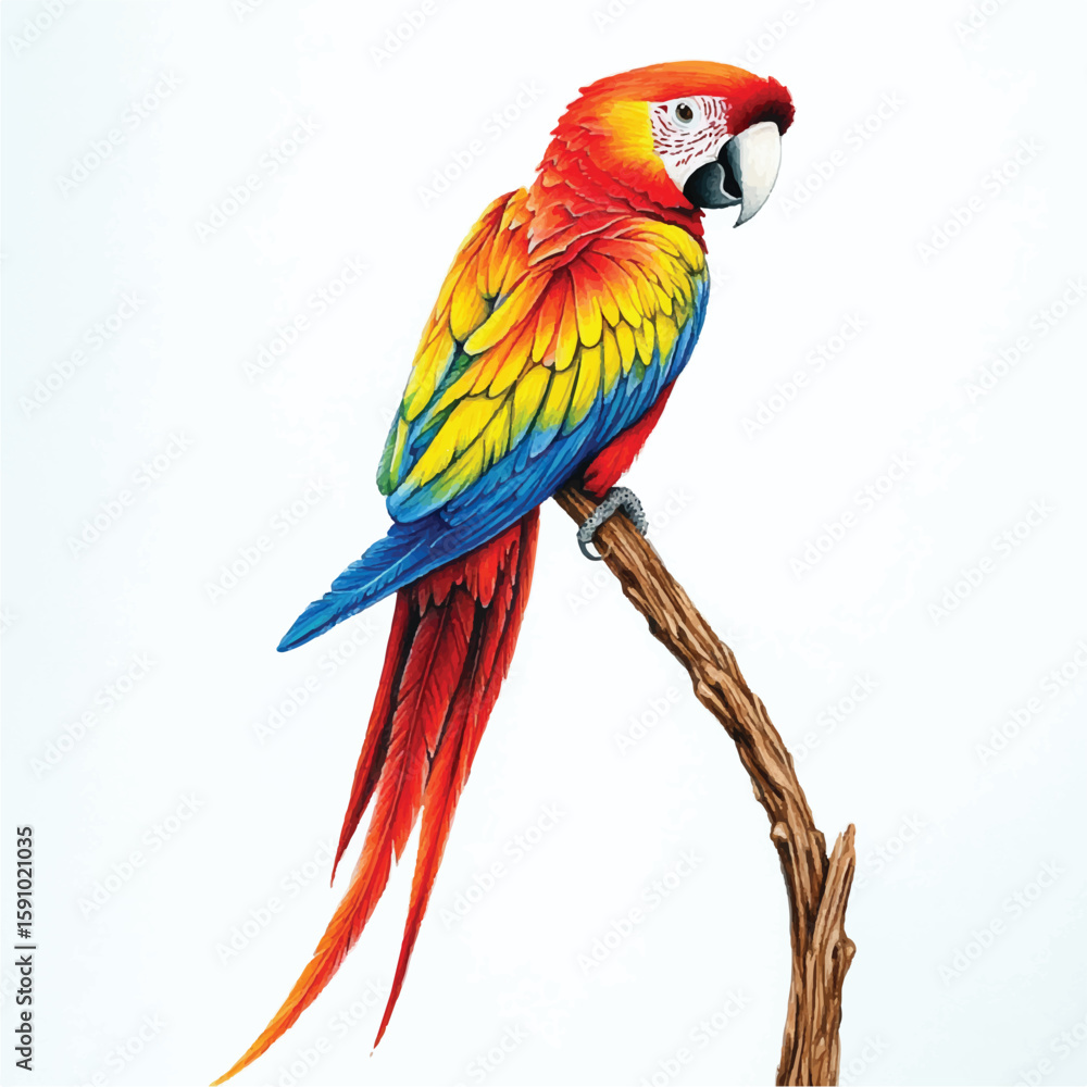Obraz premium a parrot