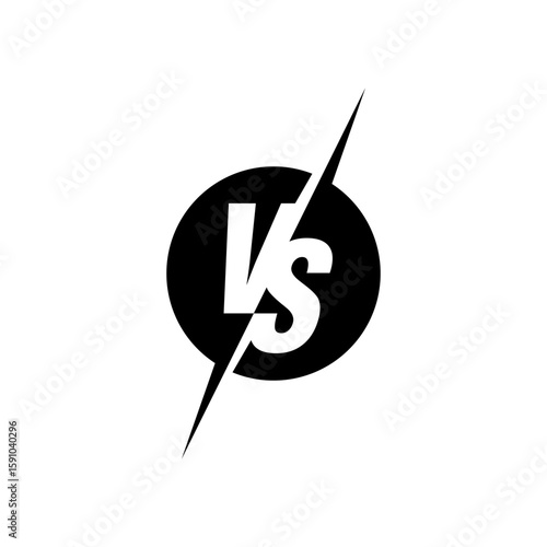 Versus Or VS Letters Logo Design Inspiration