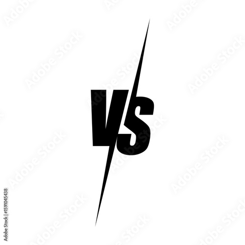 Versus Or VS Letters Logo Design Inspiration
