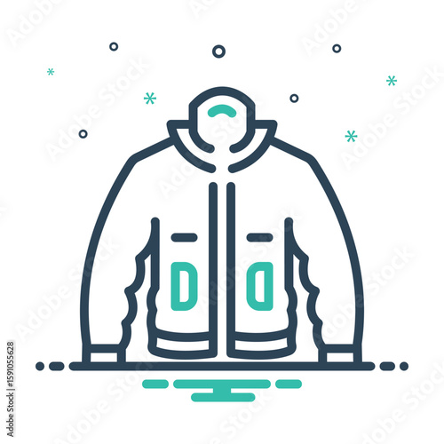 Mix icon for jacket