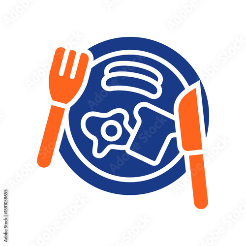 Breakfast Plate Icon