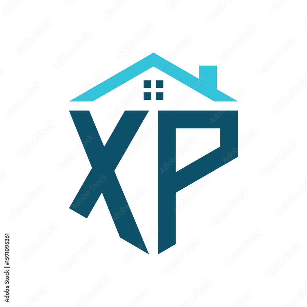 XP House Logo Design Template. Letter XP Logo for Real Estate, Construction or any House Related Business XP House Logo Design Template. Letter XP Logo for Real Estate, Construction or any House Related Business