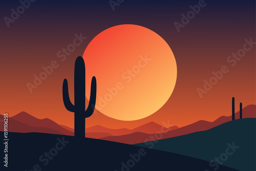 sunset in arizona