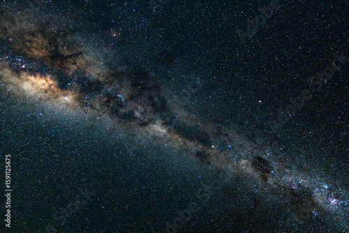 Clear and crisp Milky Way Night Sky