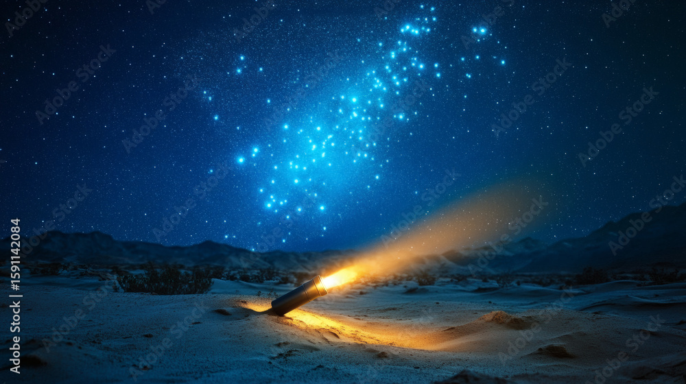 Naklejka premium sand, nature, astronomy, constellation, exploration, falling, galaxy, horizontal, nebula, panorama, photography, science, transparent, wind, africa, cut-out, night, outer space, abstract,