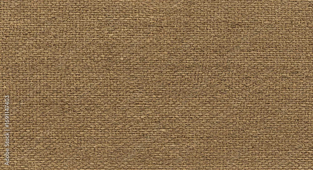 Fototapeta premium Brown Fabric Texture Background, Neutral Textile Material Pattern