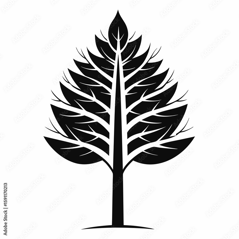 Obraz premium set of trees
