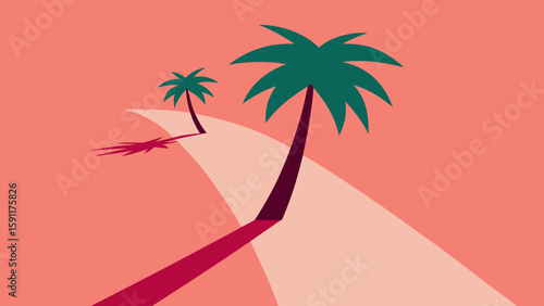 palm tree silhouette