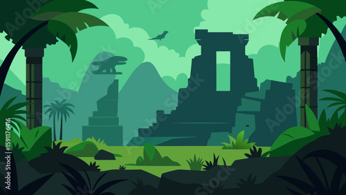 vector illustration of a city