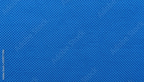 Close-up view of a vibrant blue fabric