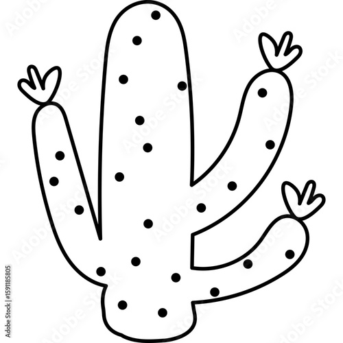 Cactus Outline