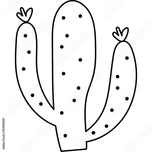 Cactus Outline