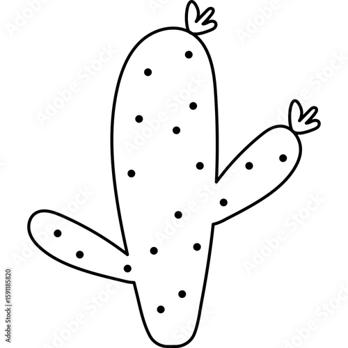 Cactus Outline