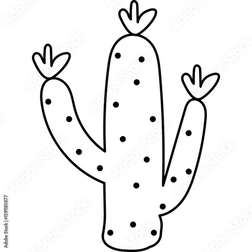 Cactus Outline