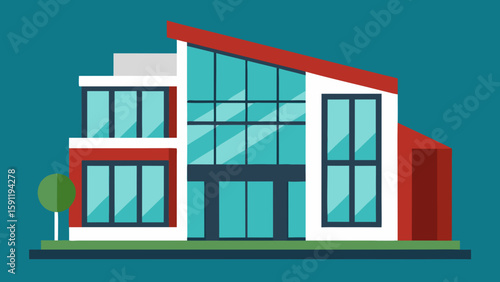 window with green shutters