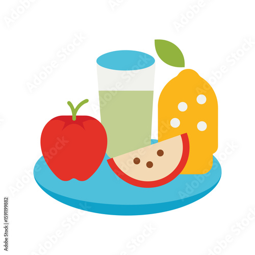 healthy food and drink