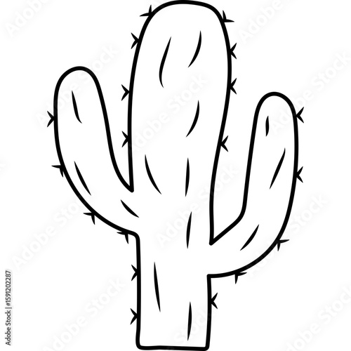 Cactus Outline