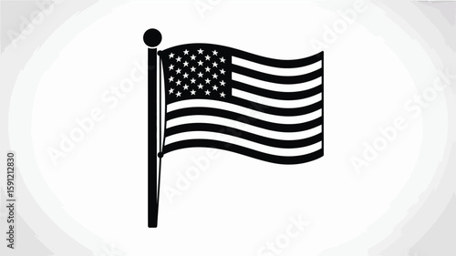 American Flag Icon