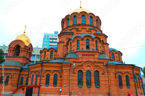 Wallpaper Mural Kazan, Yekaterinburg, Russia, architecture, churches, cathedrals, buildings, streets, cityscapes Torontodigital.ca