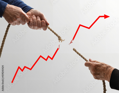 Generational Conflict Disrupting a Financial Growth Graph