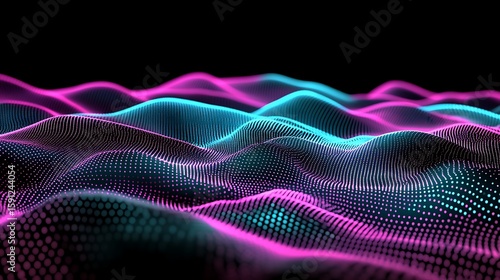 Abstract digital landscape (466)