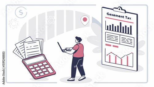 Tax preparation and planning services for business and individual tax returns and financial analysis