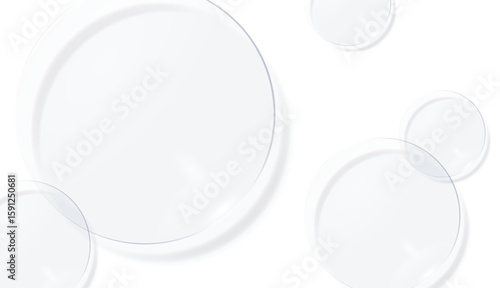 透明アクリル板バックグラウンド