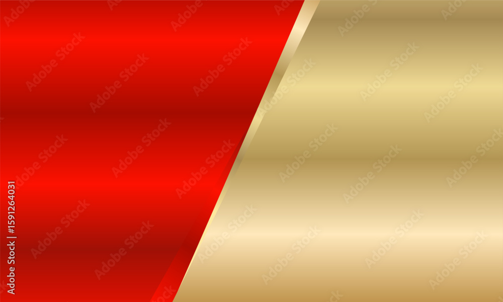 Obraz premium red and gold background