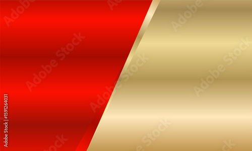 red and gold background