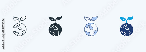 Ecology Multiple Style Icon Collection