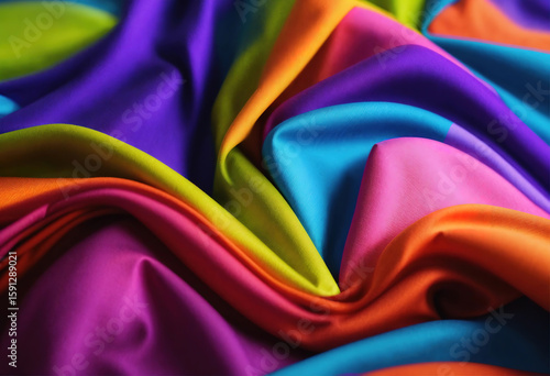 Awesome Vibrant fabric of clothes