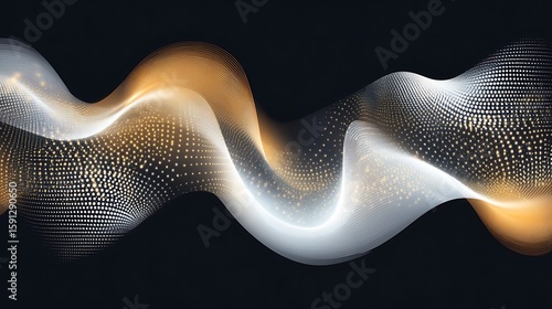 Abstract flowing waves (60)