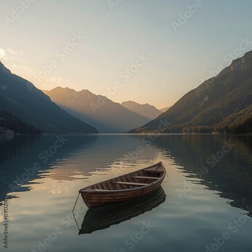 boat on lake