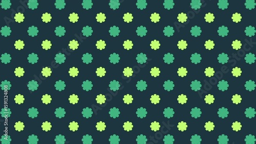 4K Animated Random Pattern Background