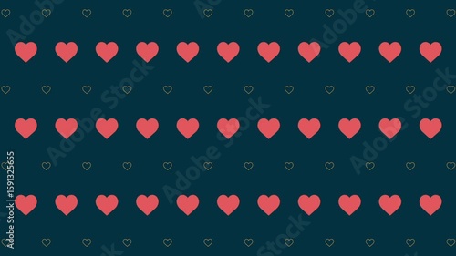 4K Animated Random Pattern Background