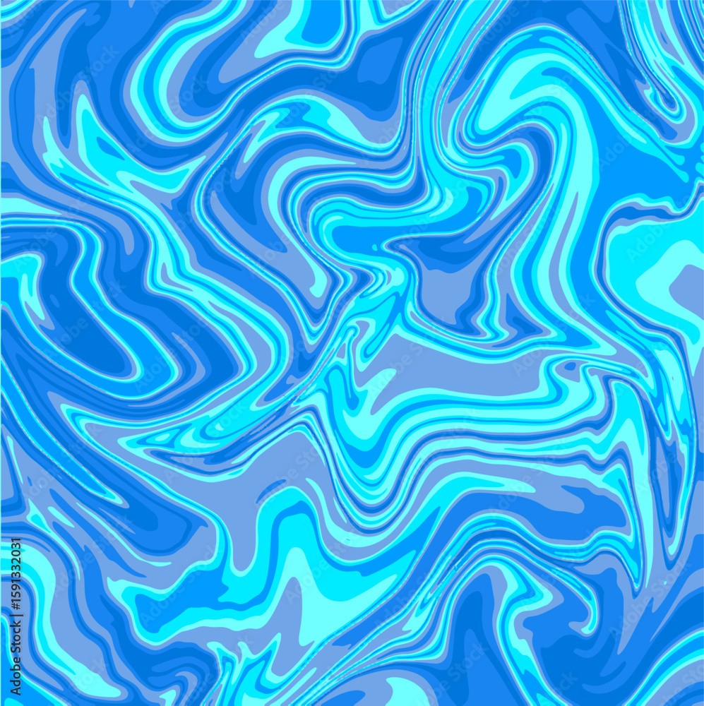 Obraz premium abstract blue background with waves